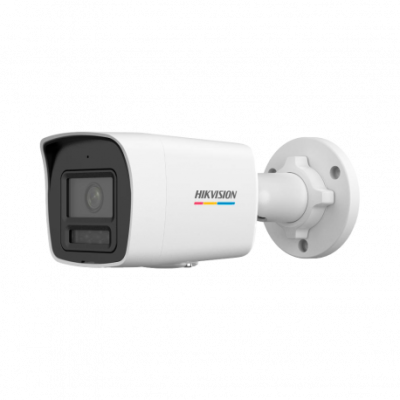  HIKVISION DS-2CD1047G2H-LIU Cámara IP bullet 4MP ColorVu lente 2.8mm micrófono luz blanca 40m PoE 