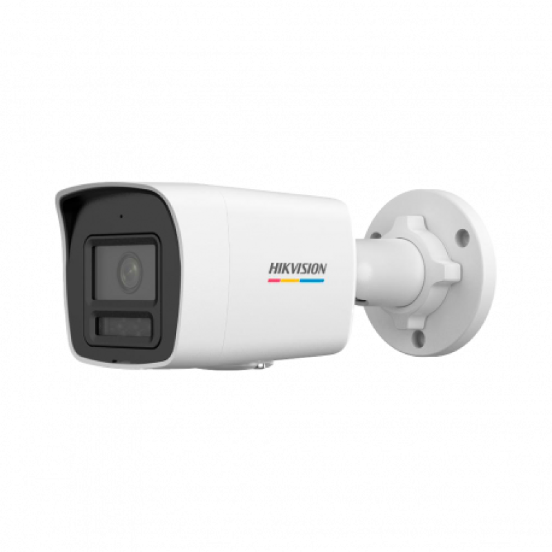 HIKVISION DS-2CD1047G2H-LIU Cámara IP bullet 4MP ColorVu lente 2.8mm micrófono luz blanca 40m PoE 