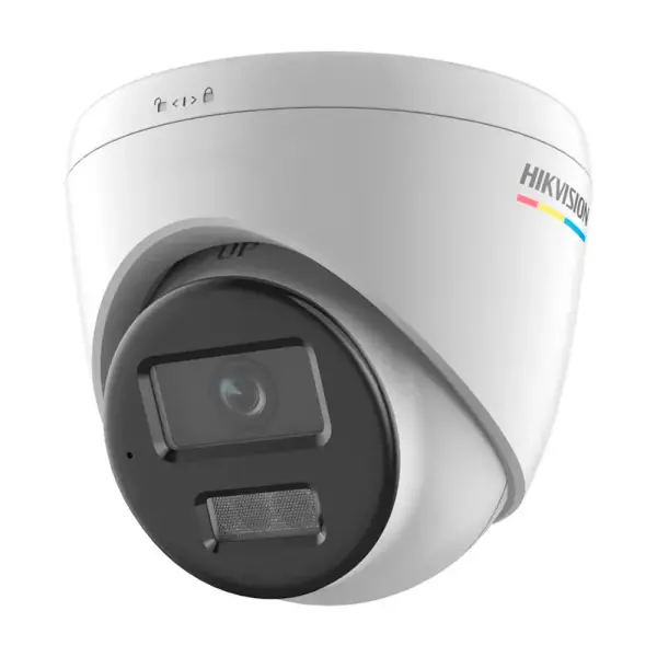  HIKVISION DS-2CD1347G2H-LIU turret IP ColorVu 4MP luz híbrida inteligente audio lente 2.8mm IR 30m 