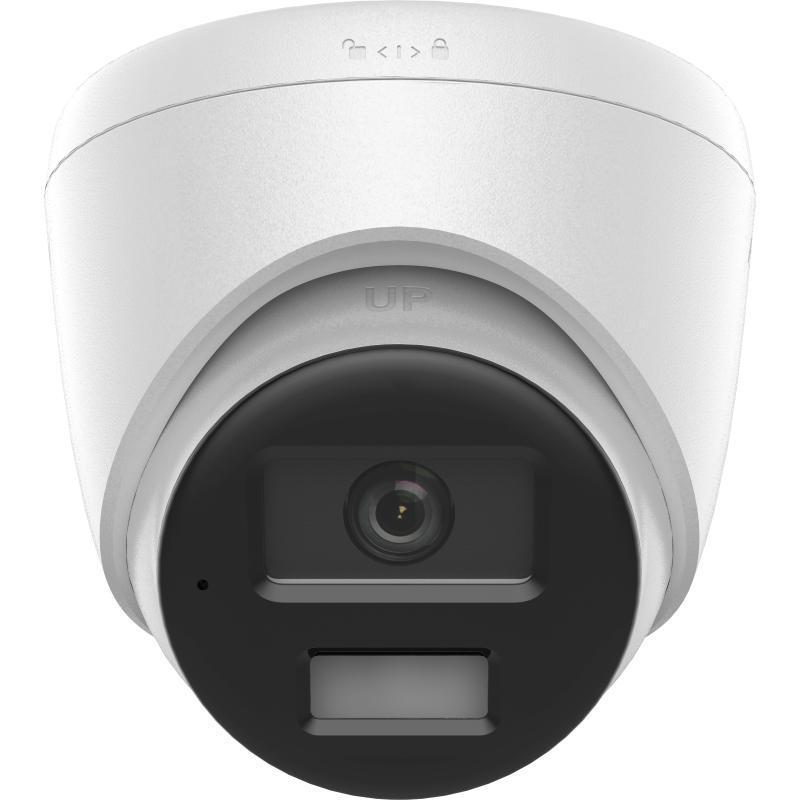  HIKVISION DS-2CD1343G2-LIUF/SL turret IP 4MP AcuSense luz híbrida sirena luz estroboscópica audio 