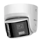  HIKVISION DS-2CD2347G2P-LSU/SL turret IP panorámica ColorVu 4MP doble lente 180° luz blanca sirena audio WDR 130dB 