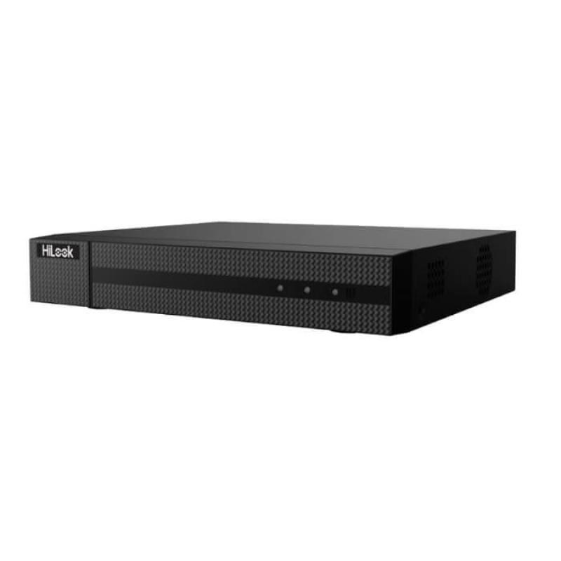  HILOOK DVR-204U-K1(S) DVR 4 canales analógicos hasta 5MP H.265 1U 1 bahía HDD HDMI VGA 