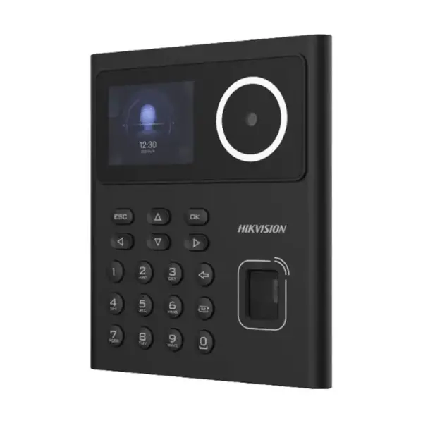  HIKVISION DS-K1T320MFWX Terminal de acceso frontal serie Value reconocimiento facial con huella, tarjeta y PIN 