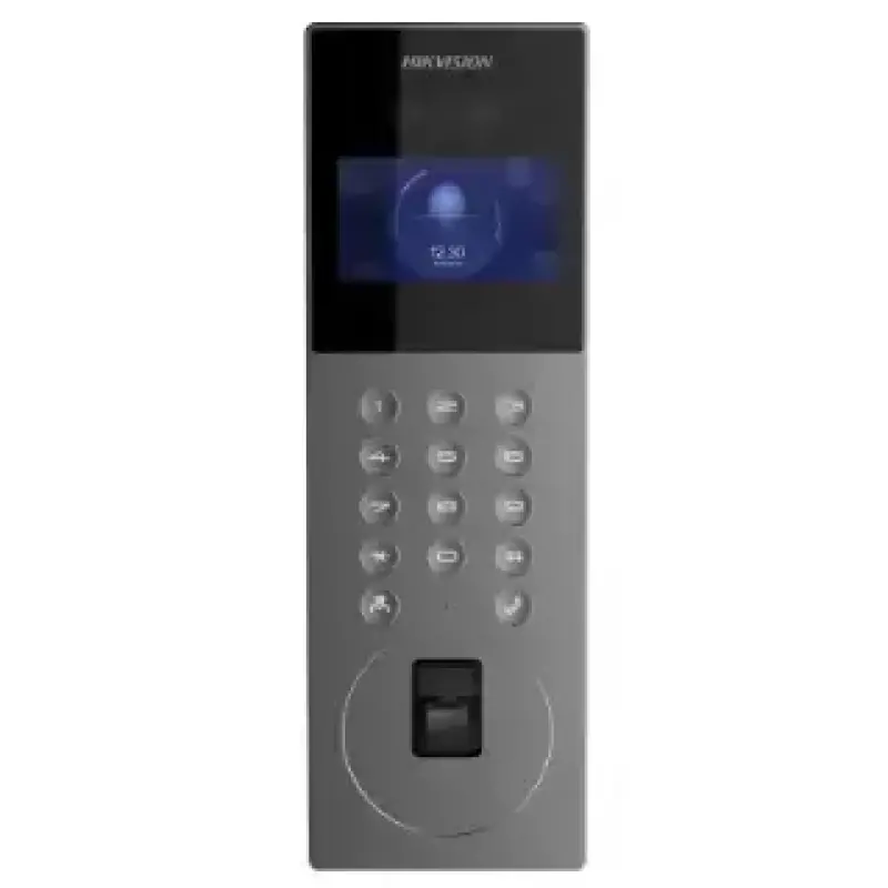  HIKVISION DS-KD9203-FE6 Videoportero IP con reconocimiento facial y desbloqueo por huella tarjeta y rostro 