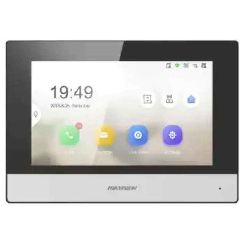  HIKVISION DS-KH6320-WTDE1 Monitor IP WiFi 7" para videoportero estación interior PoE/WiFi con memoria 