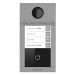  HIKVISION DS-KV8413-WME1(B) Videoportero IP 4 botones 2MP metálico WiFi PoE para edificios o casas IK08 IP65 