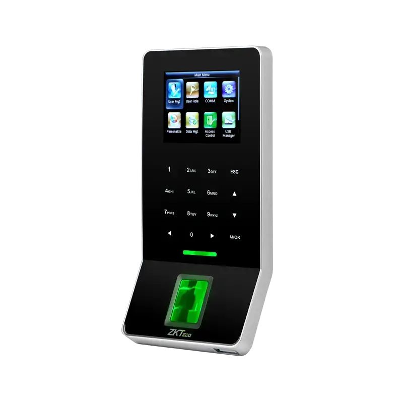  ZKTECO F22/ID terminal biométrica ultradelgada control acceso asistencia 