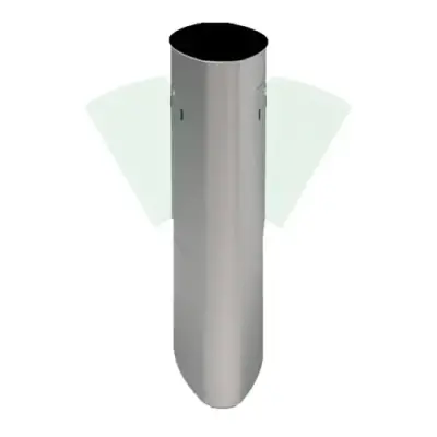  ZKTECO FBL5200 barrera de aleta simple peatonal en acero inoxidable SUS304 