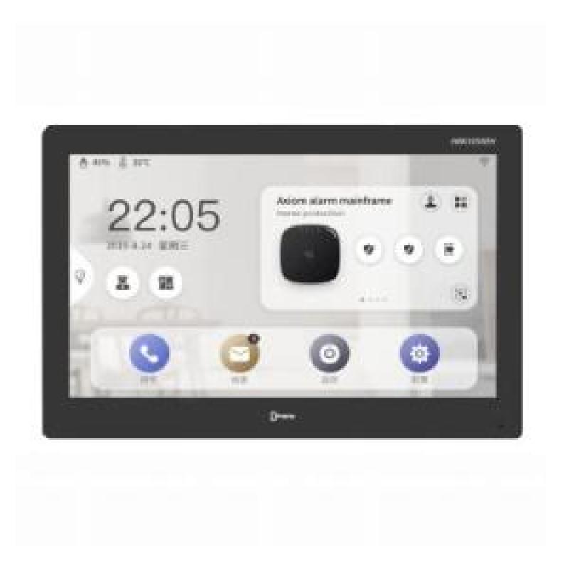  HIKVISION DS-KH9510-WTE1(B) Monitor Touch IP / WiFi / Android 10.1" integración con videoporteros IP, CCTV, AX PRO y biométricos 