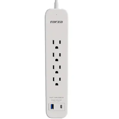  FORZA FSP-451USBCW regleta supresor de picos con puertos USB 