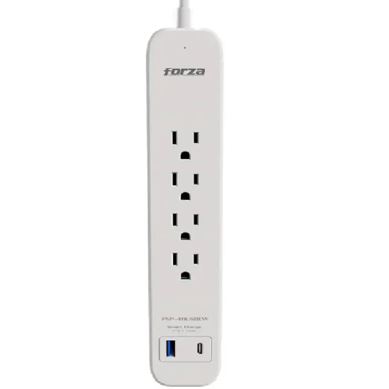  FORZA FSP-451USBCW regleta supresor de picos con puertos USB 