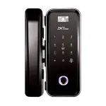  ZKTECO GL300/L cerradura smart vidrio izquierda huella dactilar tarjeta MF contraseña 4xAA batería 