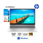  HP 15-FD0005LA Notebook 15.6" FHD Intel Core i5-1335U 4.6GHz 8GB DDR4-3200 256GB SSD Windows 11 Home 