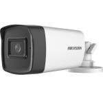  HIKVISION DS-2CE17H0T-IT3FS Tubo TVI 5MP IR 40m IP67 con audio 