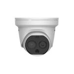  HIKVISION DS-2TD1228-2/QA Cámara torreta bi-espectro térmico + óptico para monitoreo de temperatura 