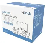  HILOOK HIKIT/204G/4XB120PC Kit analógico 2MP DVR-204G + 4 cámaras bala THC-B120-PC + fuente y cables 
