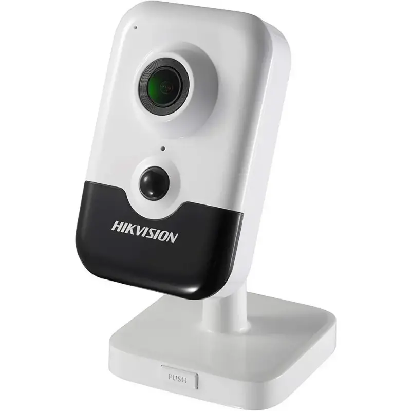  HIKVISION DS-2CD2423G0-IW Cámara IP cubo 2MP Full HD WiFi/PoE PIR micrófono altavoz ranura SD 