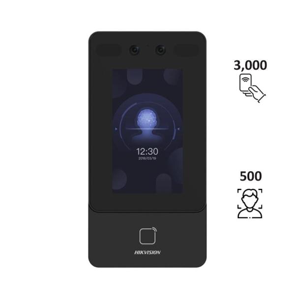  HIKVISION DS-K1T342EX-E1 Terminal facial + huella + lector EM 