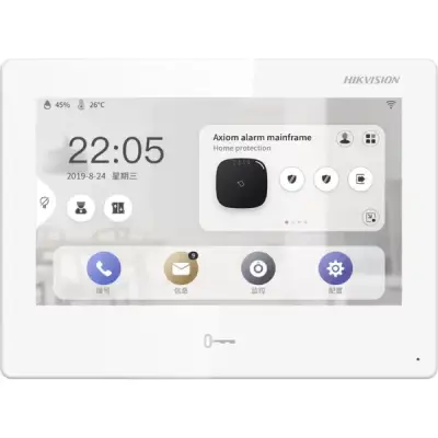  HIKVISION DS-KH9310-WTE1(B) Monitor IP para videoportero pantalla LCD táctil 7" 
