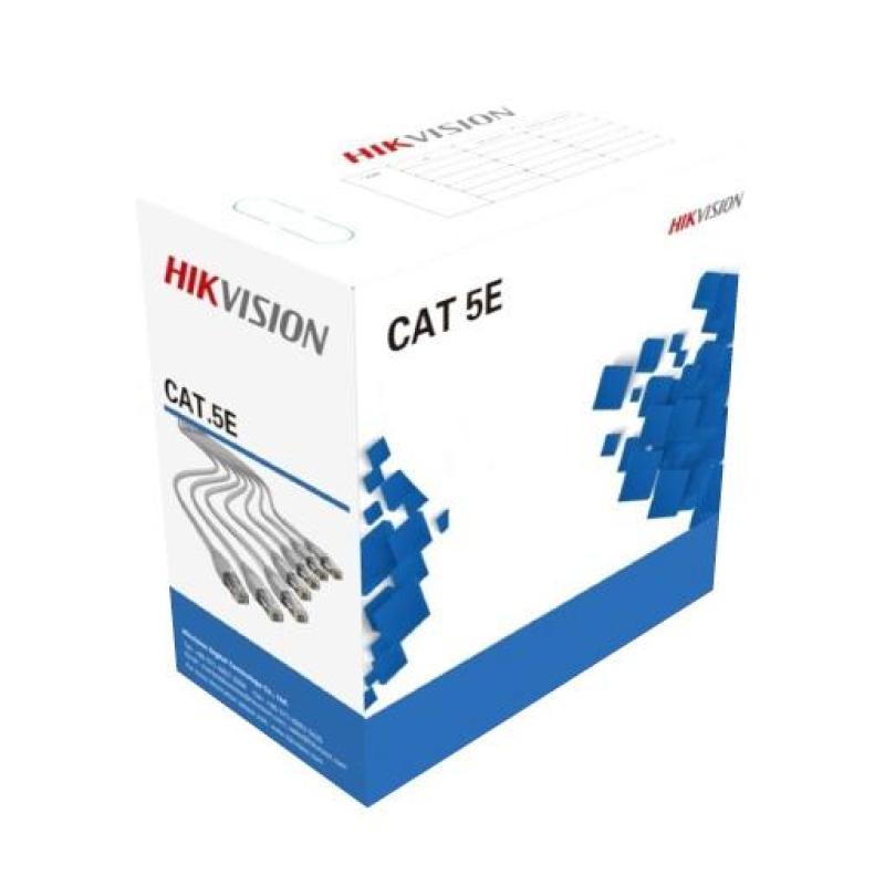  HIKVISION DS-1LN5E-E/E Cable de red UTP CAT5E 305m cobre sólido 0.45mm CMX 