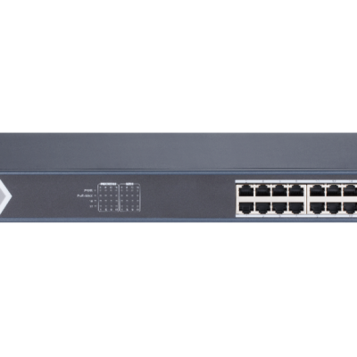  HIKVISION DS-3E1518P-SI Switch Smart Gestionable 16 Puertos Gigabit PoE+ + 2 Uplink Gigabit/SFP 180W VLAN QoS 