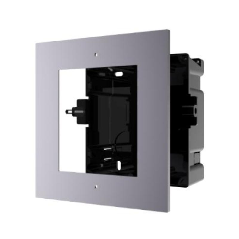  HIKVISION DS-KD-ACF1/PLASTIC Marco Montaje Empotrado 1 Módulo Videoportero Plástico 