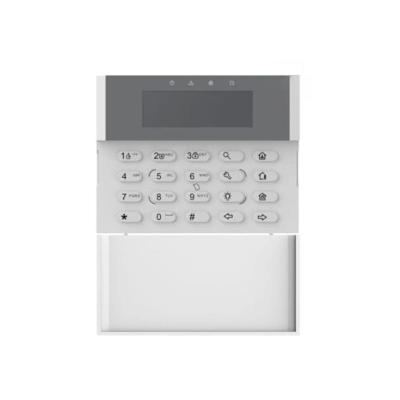  HIKVISION DS-PK1-LRT-HWB Teclado LCD Cableado AX Hybrid PRO Pantalla 150x115mm Transceptor 433MHz 64 Llaveros RS-485 12VDC 