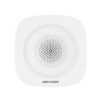  HIKVISION DS-PS1-I-WB Sirena Inalámbrica Interior 433MHz 95dB Luz Estroboscópica LED Batería 18650 AX PRO 