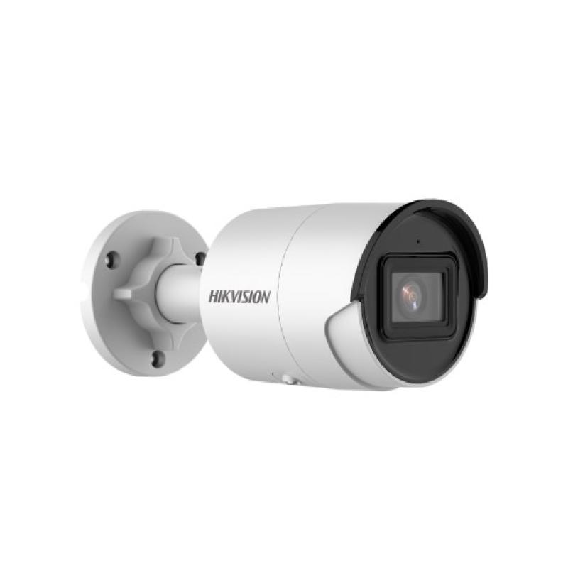  HIKVISION DS-2CD2023G2-IU Cámara Tipo Tubo IP 2MP AcuSense Lente 2.8mm IR 30m 