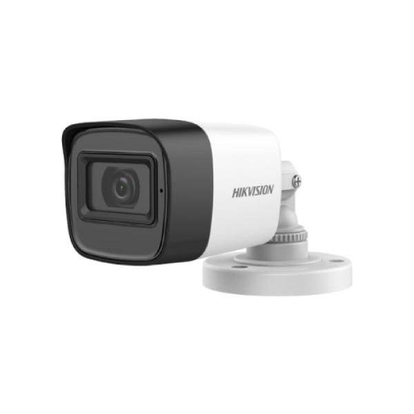  HIKVISION DS-2CE16H0T-ITPFS Cámara Tipo Tubo Exterior 5MP IR Lente 2.8mm con Audio 
