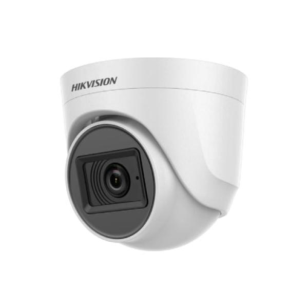  HIKVISION DS-2CE76H0T-ITPFS Cámara Domo 5MP IR Lente 2.8mm con Audio 