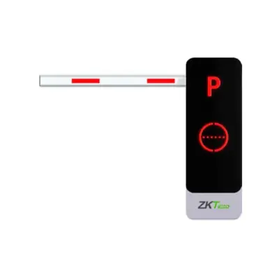 ZKTECO BG1030R Barrena vehicular derecha brazo 3 metros motor DC 24V control integrado sensor loop anti-choque 