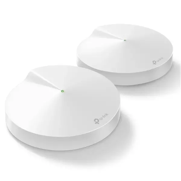  TP-LINK Deco M9 Plus 2-pack Sistema WiFi mesh AC2200 tri-band 867Mbps 5GHz 867Mbps 5GHz 400Mbps 2.4GHz hub smart home 