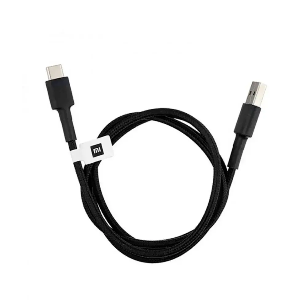 XIAOMI Mi Braided USB Type-C Cable 100cm cable USB-C trenzado 1 metro negro