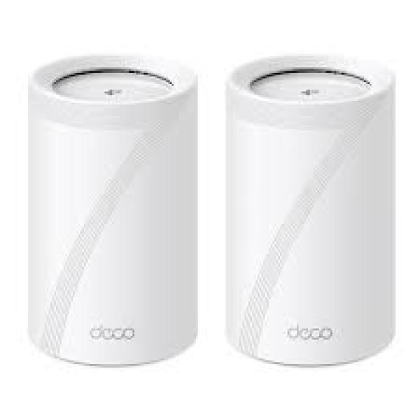  TP-LINK Deco BE65 2-pack sistema WiFi 7 mesh BE11000 tri-band 6GHz 320MHz compatible Alexa 