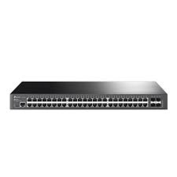  TP-LINK TL-SG3452X Switch administrado L2+ JetStream 48 puertos Gigabit 4 ranuras 10GE SFP+ Omada SDN 