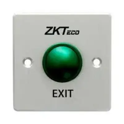  ZKTECO EB104-G botón salida hongo contacto NO/COM verde 86x86mm 