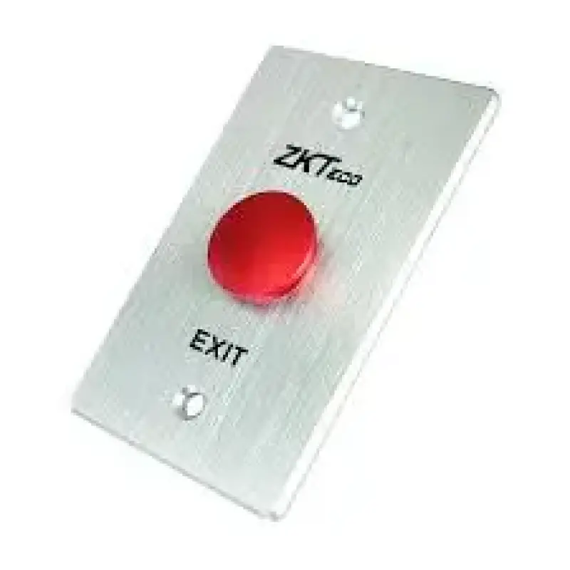  ZKTECO EB103-R botón salida hongo contacto NC/COM rojo 86x86mm 