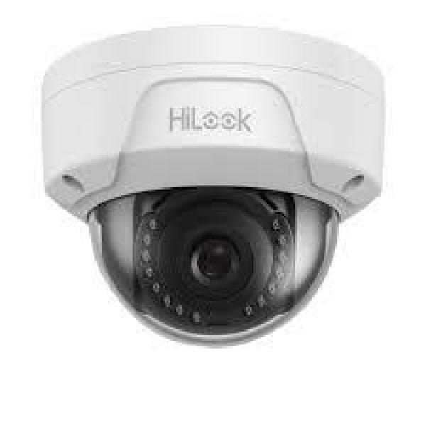  HILOOK IPC-D140HA Cámara IP domo 4MP 1440P con luz dual blanca + IR 30m audio H.265+ PoE 