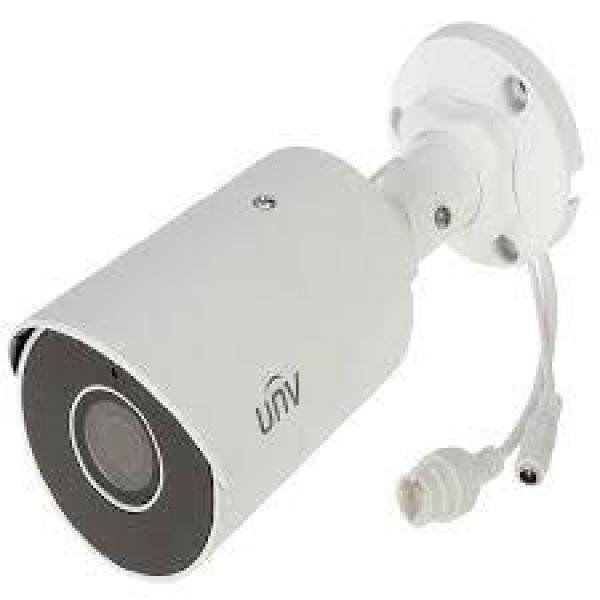  UNIVIEW IPC2125LE-ADF28KM-G Cámara bala fija 5MP lente 2.8mm IR 50m micrófono integrado IP67 Ultra265 PoE 