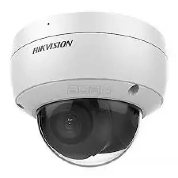  HIKVISION DS-2CD2123G2-IU domo IP 2MP AcuSense audio lente 2.8mm IR 30m IK10 IP67 ranura microSD 