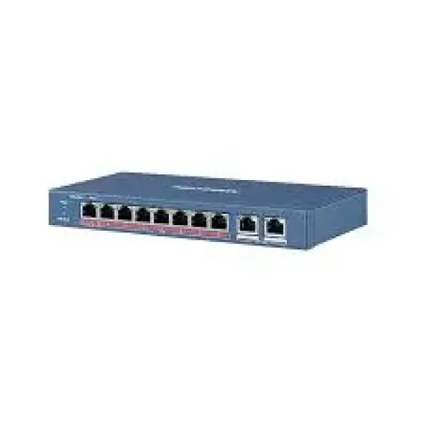  HIKVISION DS-3E0310HP-E switch PoE no administrado Fast Ethernet 8 puertos 10/100 135W 