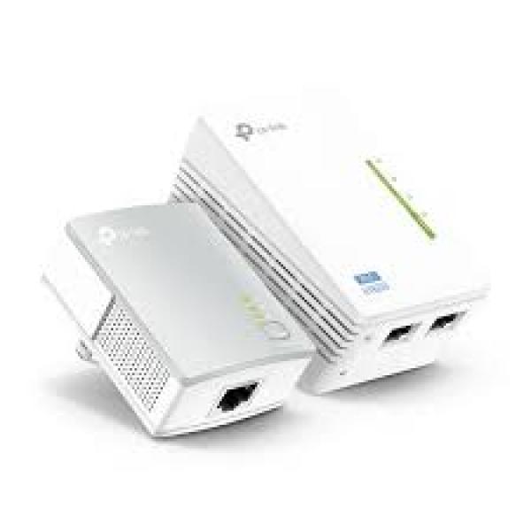  TP-LINK TL-WPA4220KIT extensor Powerline WiFi 300Mbps AV500 kit inicio 2 adaptadores 