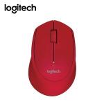 LOGITECH M280 mouse inalámbrico rojo 