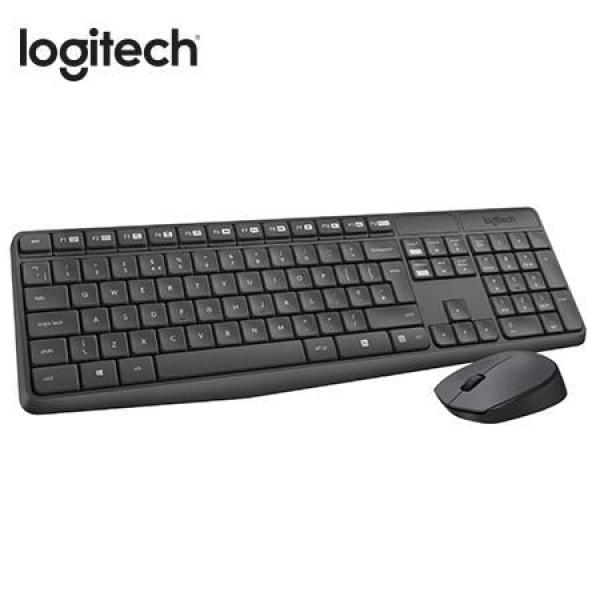  LOGITECH MK235 combo teclado + mouse inalámbrico USB español negro 