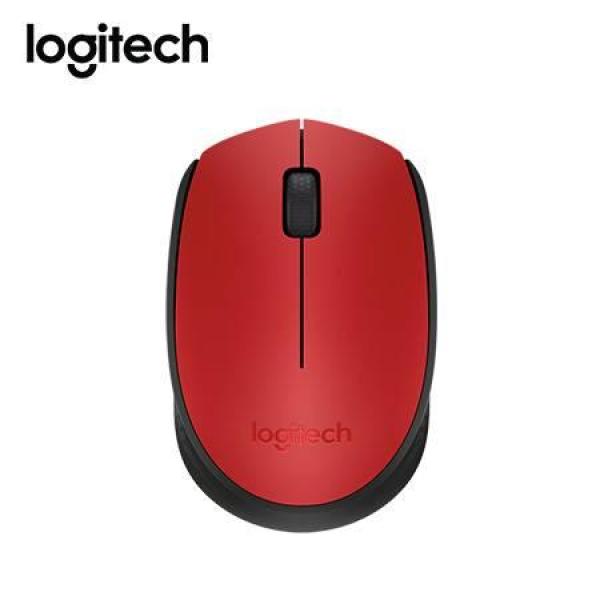  LOGITECH M170 mouse inalámbrico rojo 
