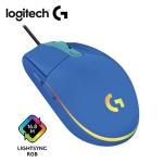  LOGITECH G203 LIGHTSYNC mouse óptico 8000 DPI RGB azul 