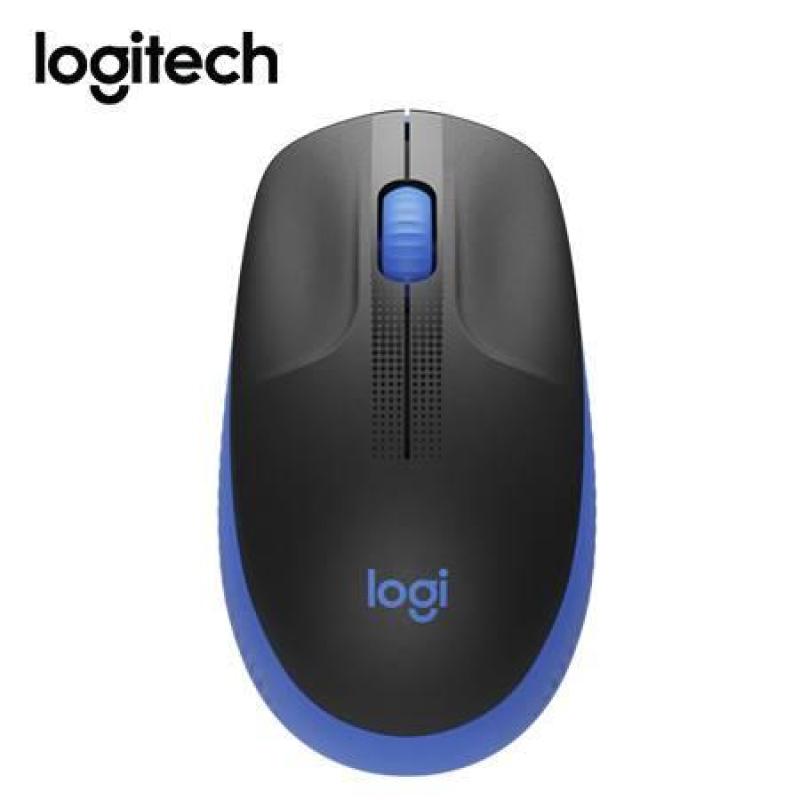  LOGITECH M190 mouse inalámbrico full-size azul 