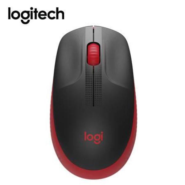  LOGITECH M190 mouse inalámbrico full-size rojo 