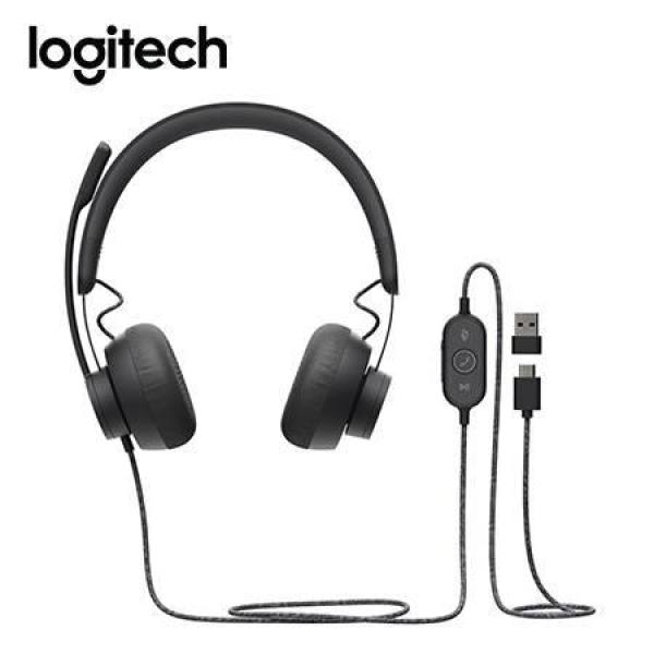  LOGITECH Zone Wired Teams audífono con micrófono USB/USB-C certificado Microsoft Teams negro 